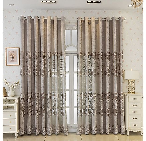 BYSURE Gardine (2 St), Ösen, Lichtschutz, Thermovorhang Sonnenschutz günstig online kaufen