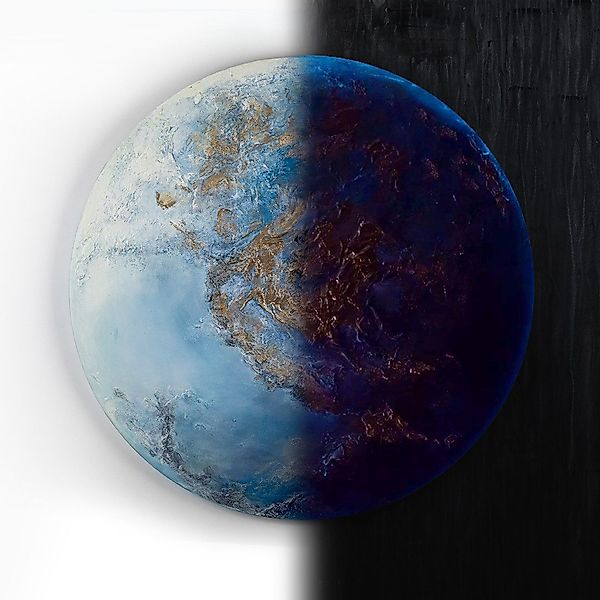 YS-Art Gemälde Planet, Erde, Neptun, Venus, günstig online kaufen