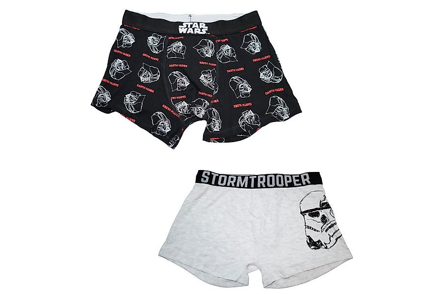 Disney Boxershorts Star Wars Vader Storm Trooper Herren Boxershorts Unterho günstig online kaufen
