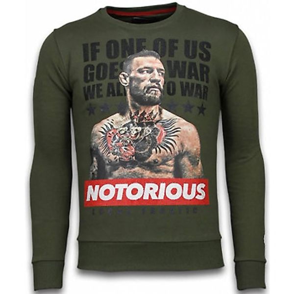 Local Fanatic  Sweatshirt Conor Notorious Groen günstig online kaufen