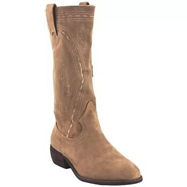 Bienve  Schuhe a2462 beige Damenstiefel günstig online kaufen