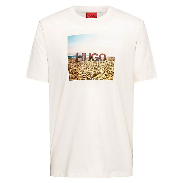Hugo Dolive Kurzärmeliges T-shirt M Natural günstig online kaufen