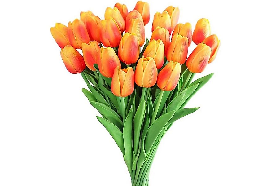 Kunstblume Blumenstrauß Kunstrosen Tulpen Blumenstrauß Bündel Tulpe, HS.SUP günstig online kaufen