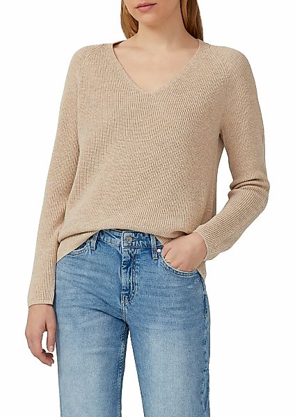 s.Oliver Strickpullover mit V-Ausschnitt günstig online kaufen