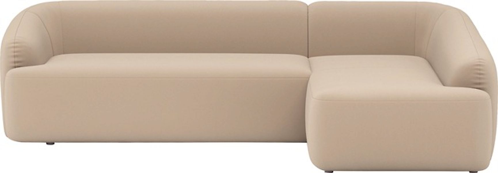 INOSIGN Ecksofa »Nergal, organisches Design, Breite 296cm, L-Form« Modernes günstig online kaufen