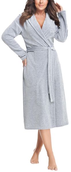 Aquarti Damenbademantel Aquarti Damen Morgenmantel aus günstig online kaufen