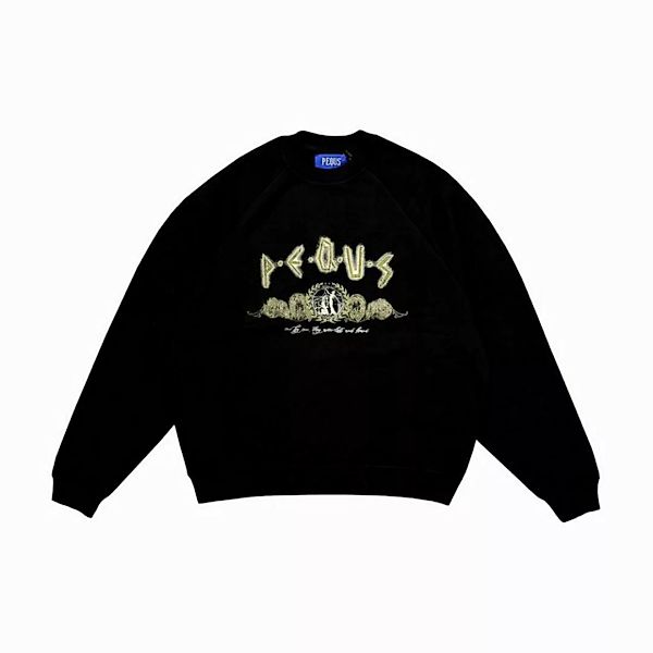 PEQUS Sweater Ancient Chalk Painting hochwertiger und langlebiger Siebdruck günstig online kaufen