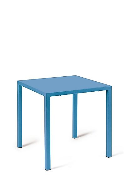 Gartentisch Quatris 70x70x75 cm blau günstig online kaufen