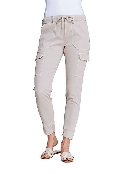 Zhrill Shorts Cord-Cargohose DAISEY Beige (0-tlg) angenehmer Tragekomfort günstig online kaufen