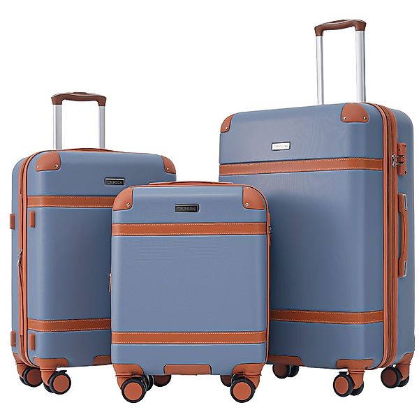 REDOM Hartschalen-Trolley Handgepäck Koffer Reise Trolley günstig online kaufen