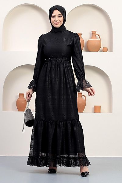 MODAMİHRAM Midikleid Inci Detailliertes Spitzenabendkleid günstig online kaufen