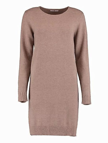 HaILY’S Shirtkleid Lockeres Langarm Strickkleid Long Shirt Dress (knielang) günstig online kaufen