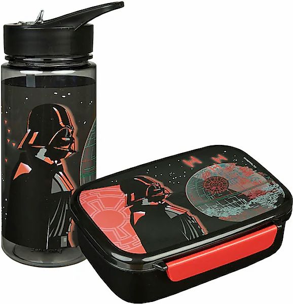 Scooli Lunchbox »Star Wars« Set, 2 Stk. tlg. Brotzeitdose & Trinkflasche günstig online kaufen