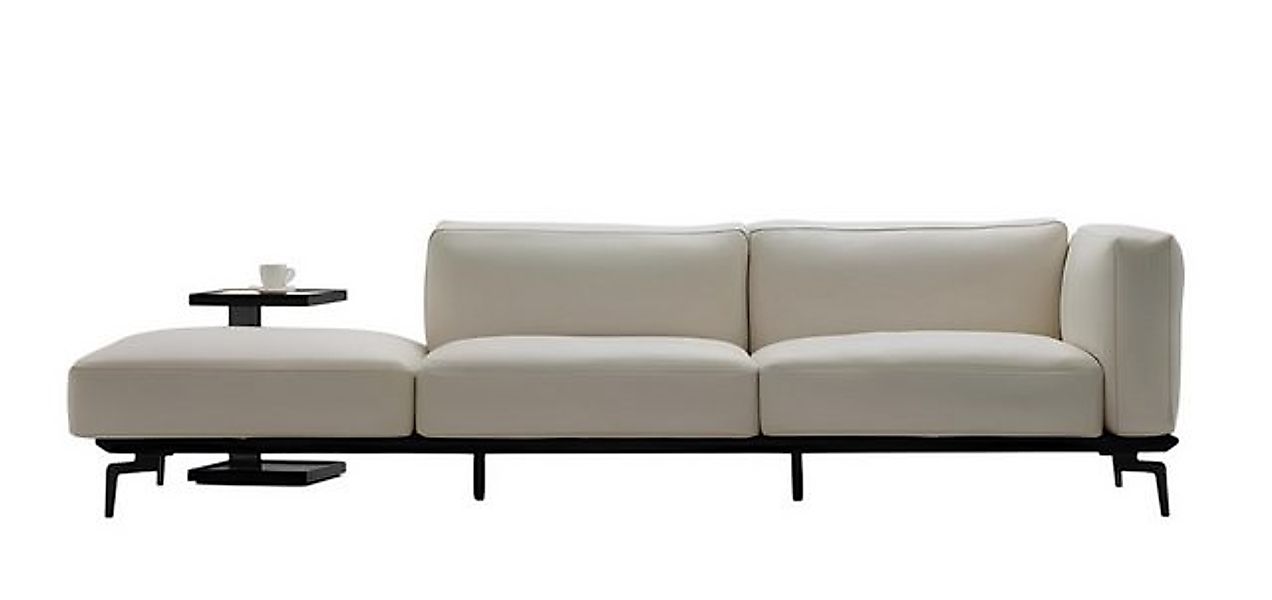 Xlmoebel Sofa Moderne Ledercouch mit drei Sitzen für das Wohnzimmer, 1 Teil günstig online kaufen