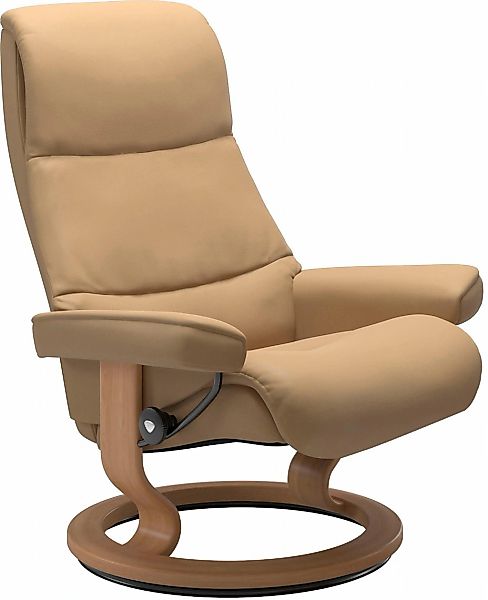 Stressless Relaxsessel "View" mit Classic Base, Größe M,Gestell Eiche günstig online kaufen