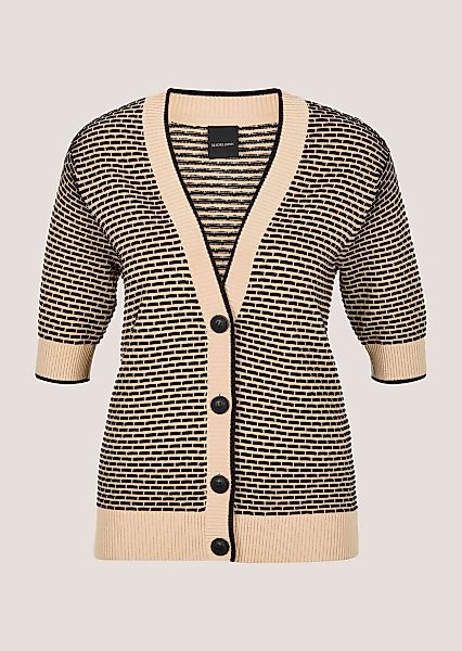 MADELEINE Strickjacke "Strickjacke Halbarm Cardigan mit V-Ausschnitt, Feins günstig online kaufen