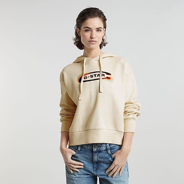 G-STAR Kapuzensweatshirt Old Skool Logo Loose günstig online kaufen