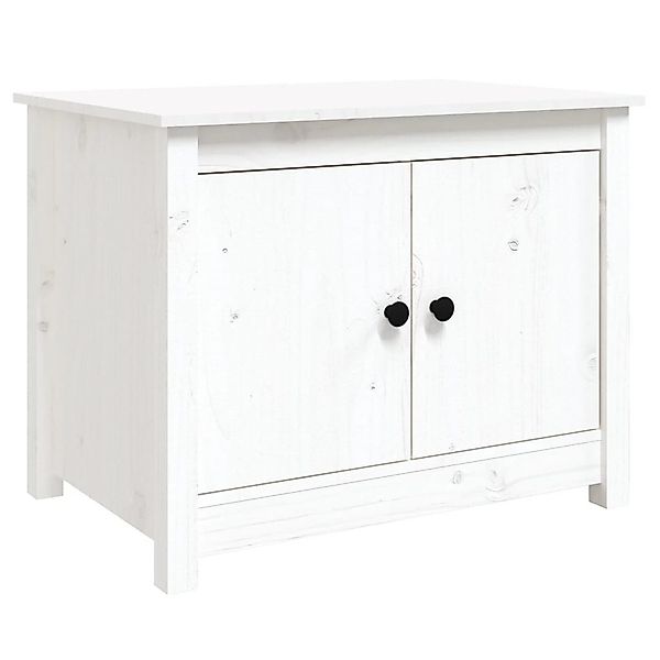 vidaXL Couchtisch Couchtisch Weiß 71x49x55 cm günstig online kaufen