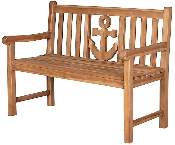 bene living Gartenbank Teakholz Gartenbank Anker günstig online kaufen