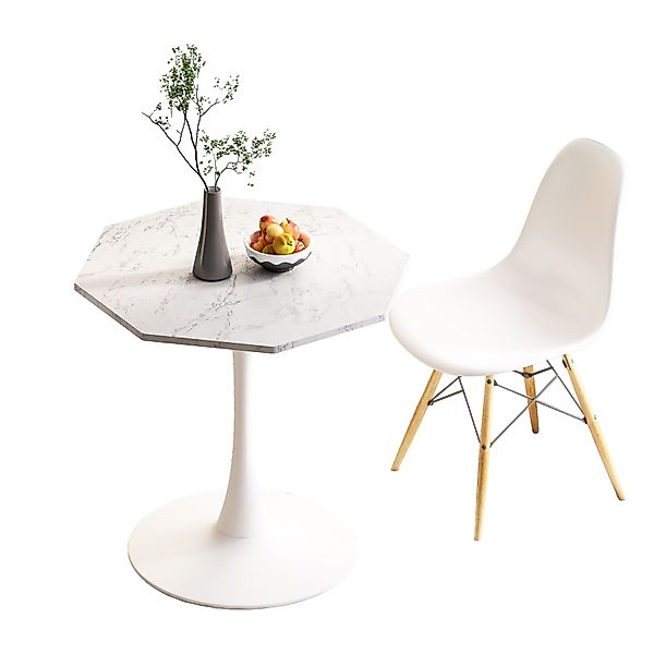 MODFU Esstisch Küchentisch Esszimmertisch (Moderner Oktagon-Couchtisch günstig online kaufen