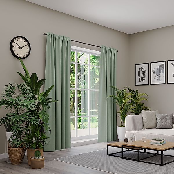 Neutex for you Vorhang "BELMONDO" Multifunktionsband 1 Stk. tlg. Uni mit sa günstig online kaufen