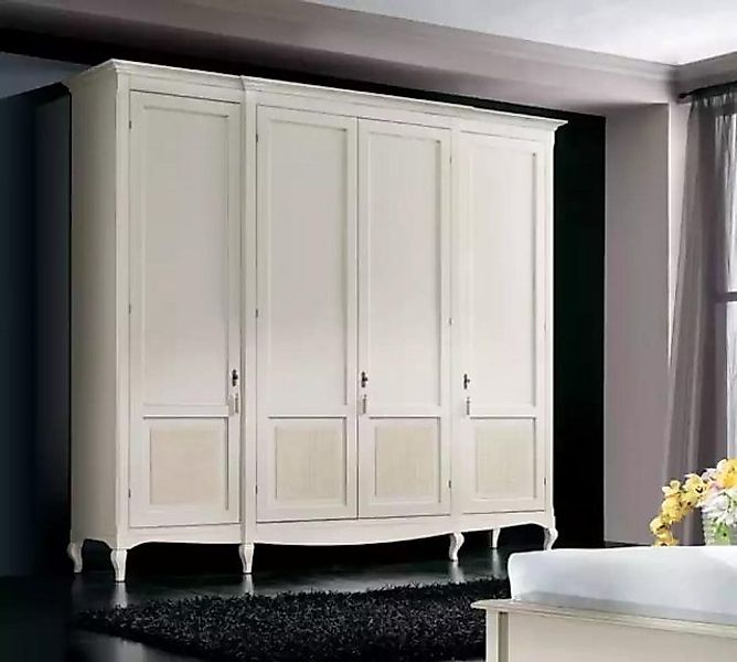 JVmoebel Kleiderschrank Moderne Kleiderschrank Weiß Schrank Holz Möbel Neu günstig online kaufen