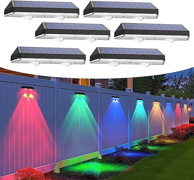 BlingBin LED Solarleuchte 2/4/6 Stück Wasserdichte günstig online kaufen