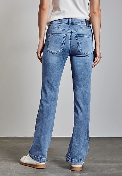 STREET ONE Bootcut-Jeans, High Waist günstig online kaufen