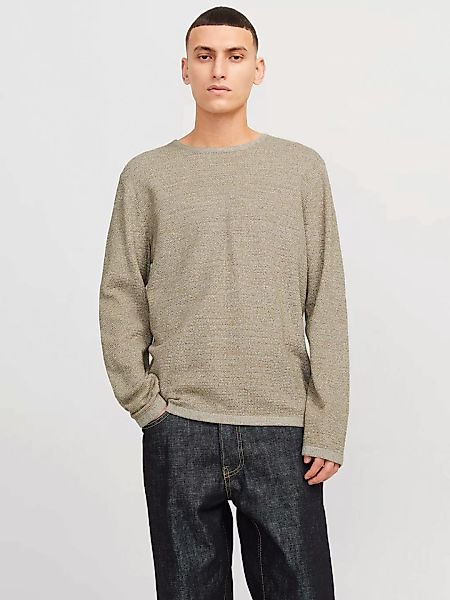 Jack & Jones Rundhalspullover "JJEGEORGE KNIT CREW NECK NOOS", in Strick Op günstig online kaufen