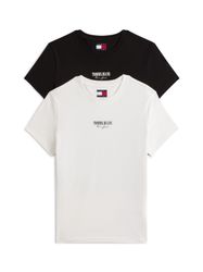 Tommy Jeans Kurzarmshirt TJW 2PACK ESSENTIAL günstig online kaufen