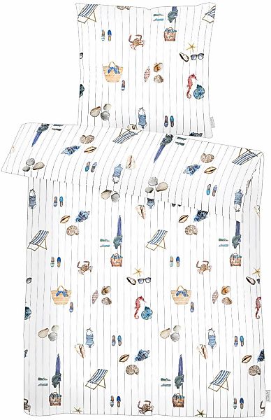 APELT Bettwäsche "Solea Gots" 2 Stk. Bio-Baumwolle, Pflegeliecht günstig online kaufen