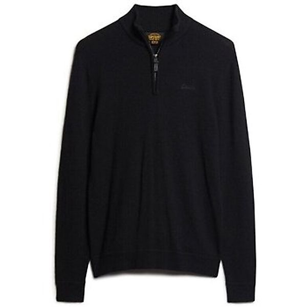 Superdry  Pullover Pull 1/2 zip en maille brodé  Essential günstig online kaufen