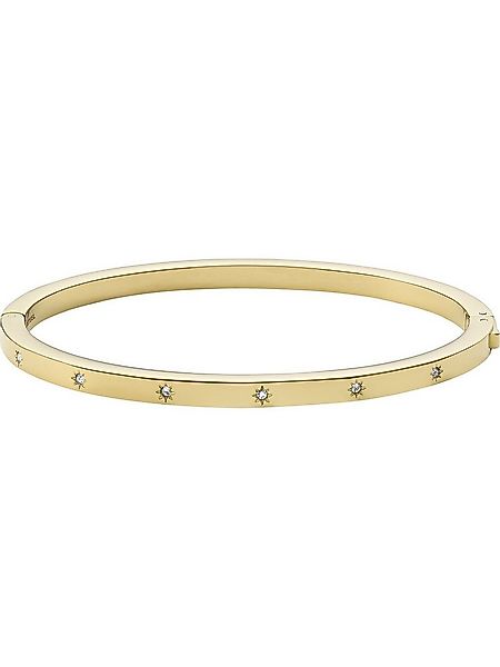Fossil Armreif Fossil Damen-Armreif Edelstahl Glasstein günstig online kaufen