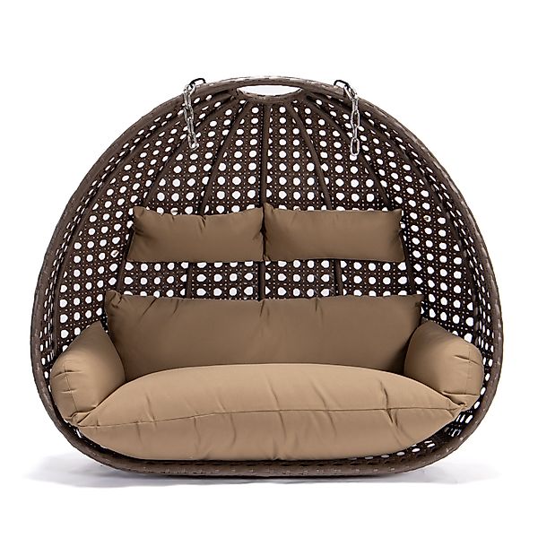 HOME DELUXE Hängesessel Polyrattan Hängesessel TWIN günstig online kaufen