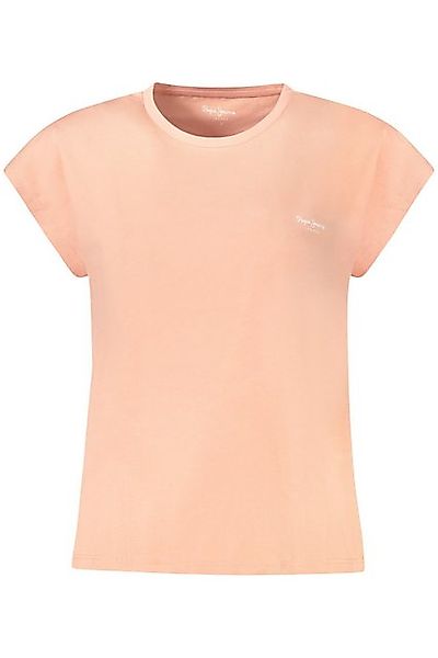 Pepe Jeans T-Shirt Rosa Damen T-Shirt aus 100% nachhaltiger Baumwolle günstig online kaufen