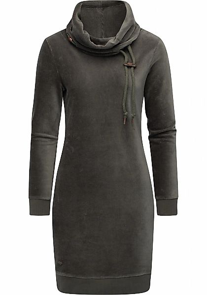 Ragwear Sweatkleid "Chloe Velvet", stylisches Langarmkleid in Samtoptik günstig online kaufen
