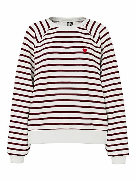 pieces Sweatshirt "PCGRETA LS EMB UB SWEAT FC" günstig online kaufen