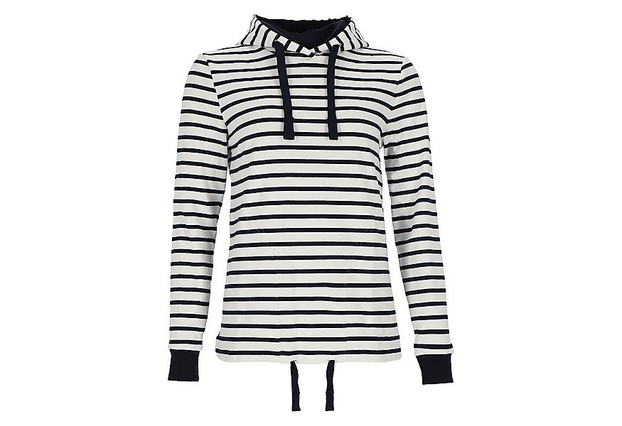 modAS Kapuzenpullover 29009 Damen Kapuzenshirt Maritim gestreift - Langarms günstig online kaufen