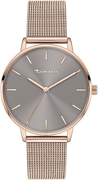 Tamaris Quarzuhr TT-0068-MQ, Armbanduhr, Damenuhr, Edelstahlarmband, analog günstig online kaufen