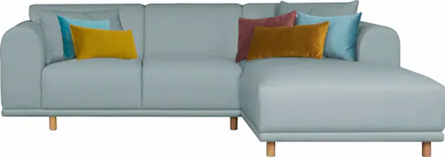 OTTO home Ecksofa »Maroon L-Form« in skandinavischem Design, mit losen Kiss günstig online kaufen