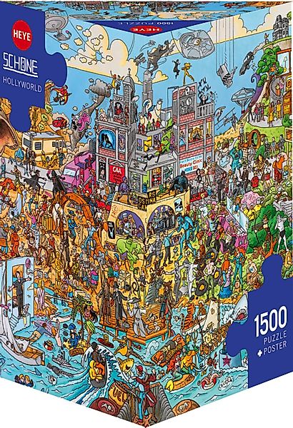 HEYE Puzzle Hollyworld, Schöne, 1500 Puzzleteile, günstig online kaufen