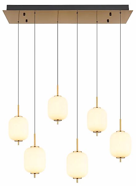 GLOBO LIGHTING LED Pendelleuchte »EWALD«, Leuchtmittel LED-Modul   LED fest günstig online kaufen