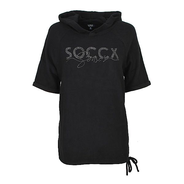 SOCCX Kapuzenpullover Damen Halbarm Amalfi Summerdream günstig online kaufen