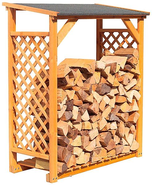 promadino Kaminholzregal Speyer, BxTxH:119,5x68x148 cm günstig online kaufen