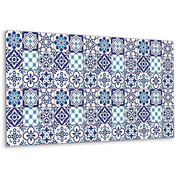 Tulup Wandpaneel Azulejo Muster Wandverkleidung Innen 100x50 cm Wandverklei günstig online kaufen