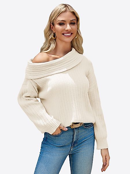 Imily Bela Sweater Damen Oversize-pullover mit günstig online kaufen