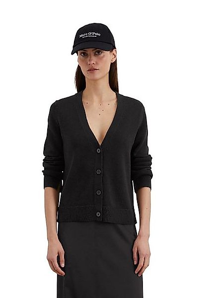 Marc O'Polo Cardigan aus Organic Cotton-Leinen-Mix günstig online kaufen