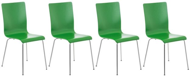 CLP Besucherstuhl Pepe (4er Set), mit günstig online kaufen