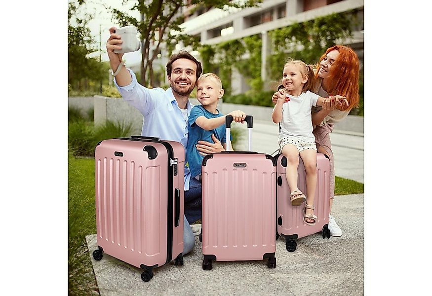 TAN.TOMI Handgepäckkoffer Koffer Trolley Rollkoffer Reisekoffer Handgepäck günstig online kaufen