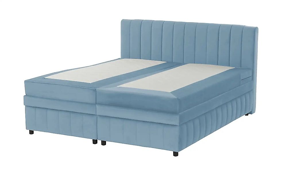 Boxbett mit Bettkasten Bruno ¦ blau ¦ Maße (cm): B: 186 H: 106 Betten > Kom günstig online kaufen